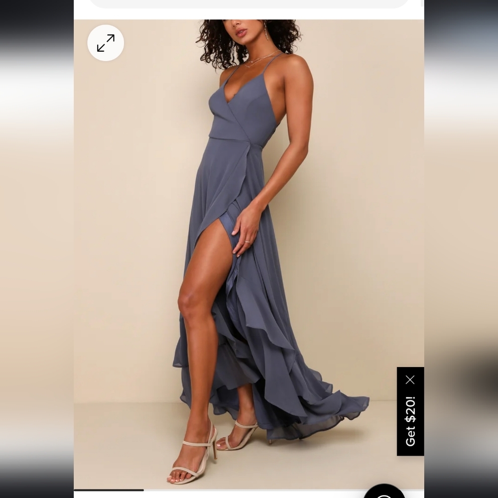 Lulu's "In Love Forever" Maxi Dress